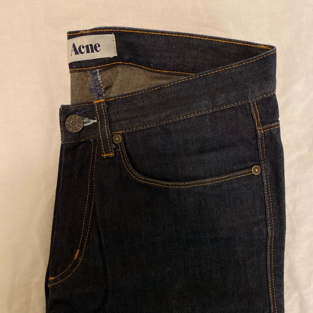 Acne Max Raw Denim